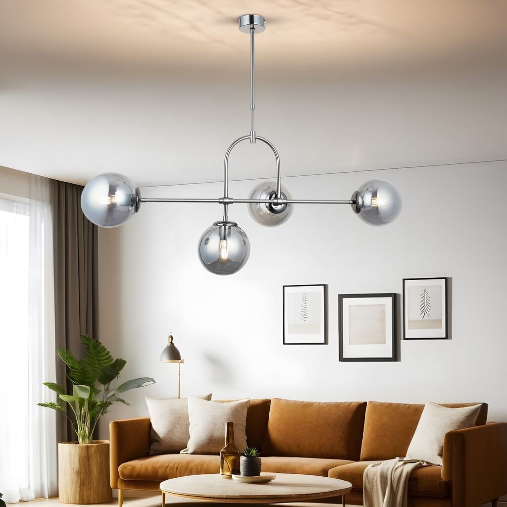 Opviq Luster Portemo-87-04, O18, 16,5 см, IP20 сребрена боја