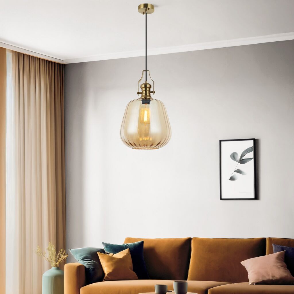 Opviq Luster Cabana-P01-CO, O30, 38 см, IP20 златни бои