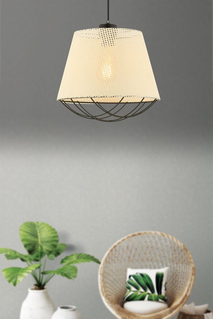 Opviq Luster Arch Hazeran, 30x30 см, беж-црна