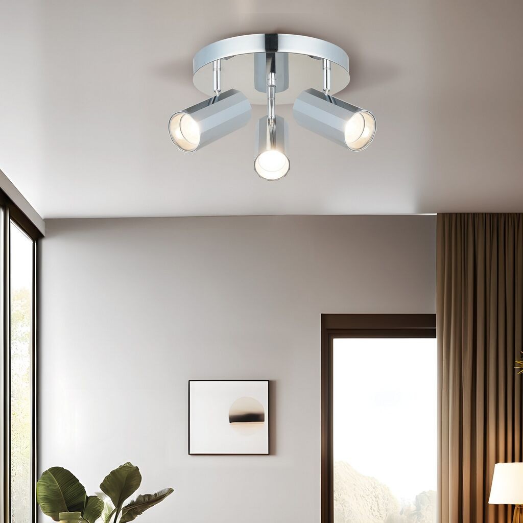 Opviq Chandelier Oktano-51-23, O6, 12cm, IP20 Сребрена боја