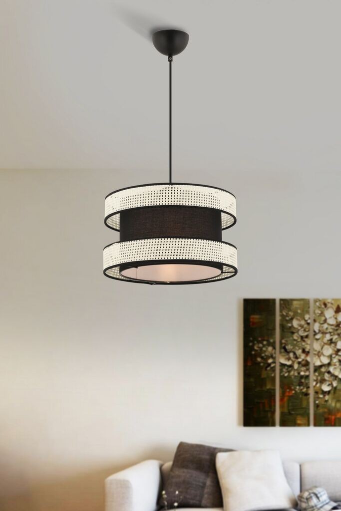 Opviq Luster Halo, 40x40 см, антрацит-бела