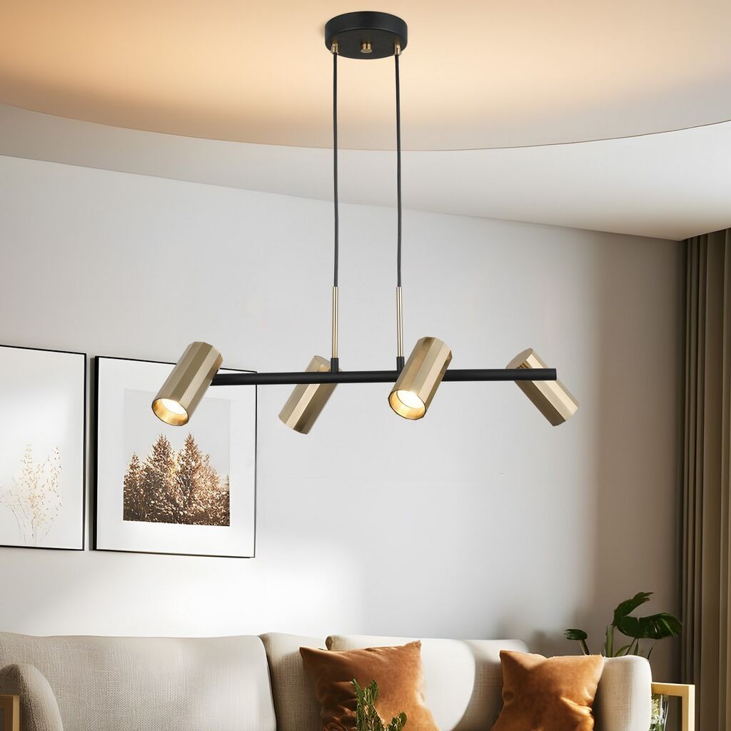 Opviq Chandelier Oktano-51-04, O6, 12cm, IP20 Сребрена боја