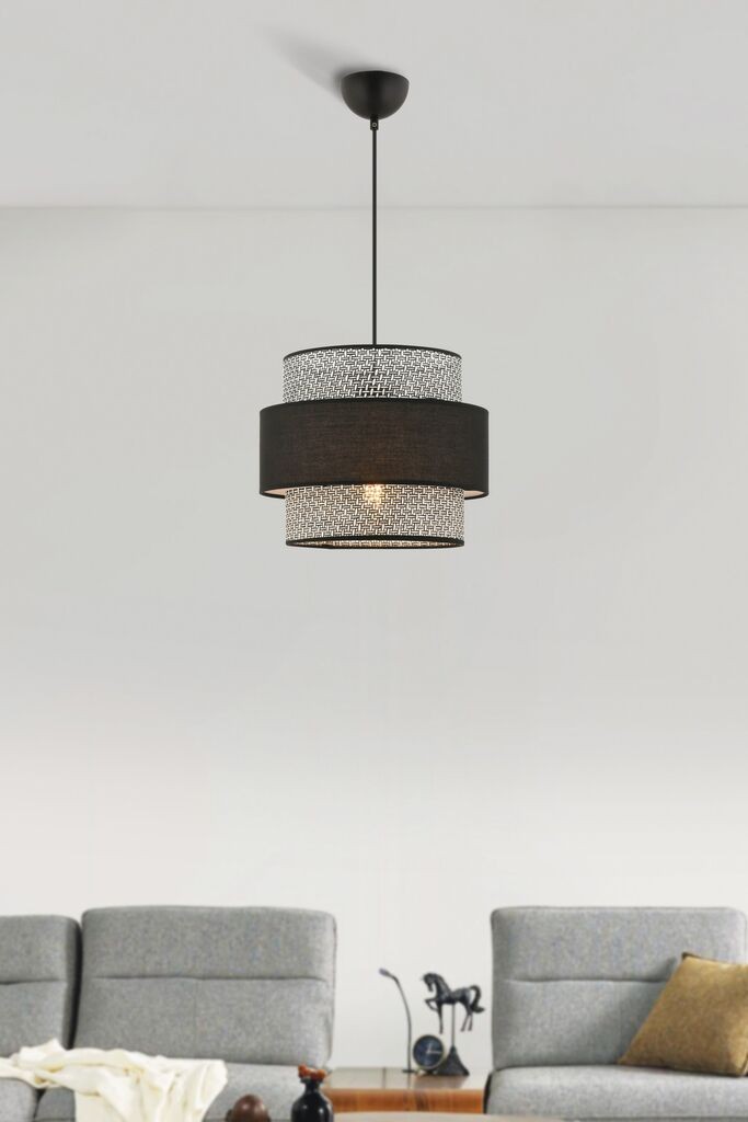 Опвик Лустер Каскада, 30x30 см, антрацит-црна