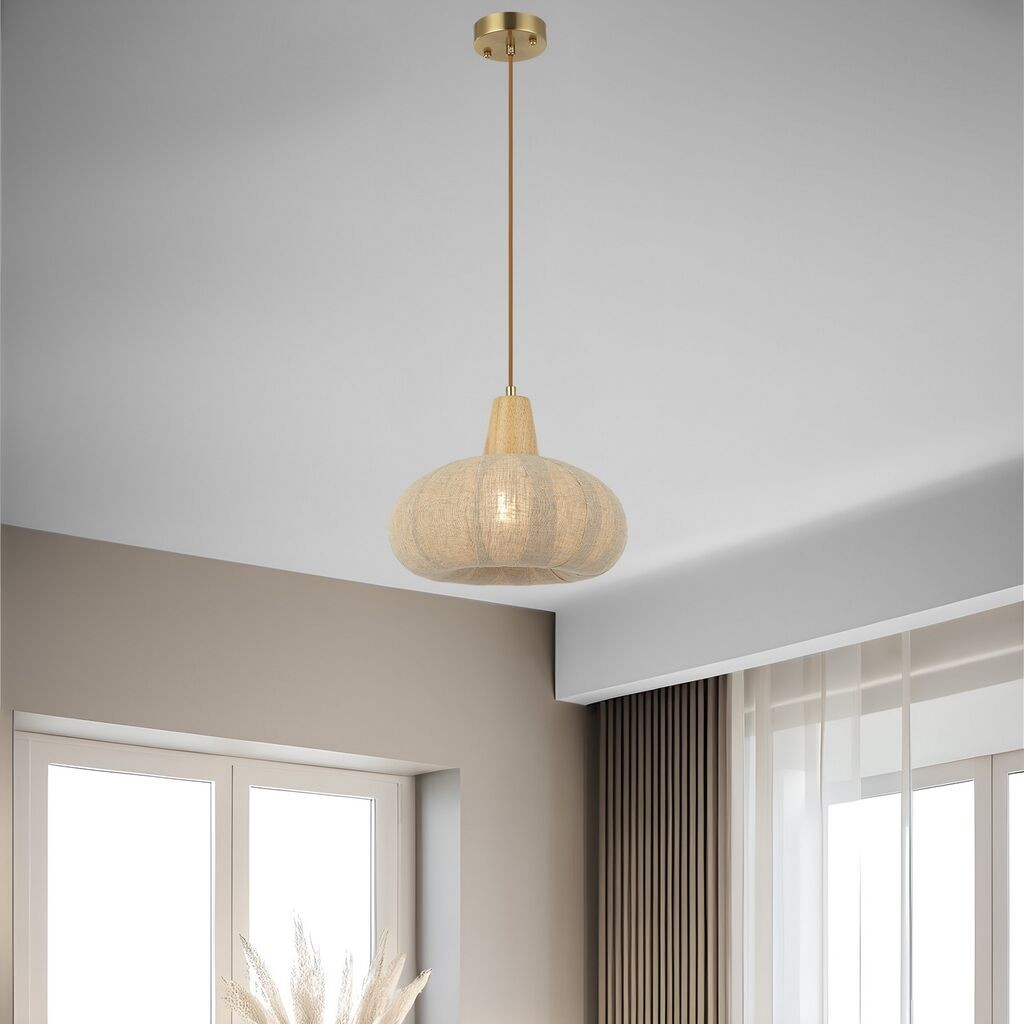 Opviq Luster Tormes-03-P01-WD, O28, 14cm, IP20 Беж-златна боја