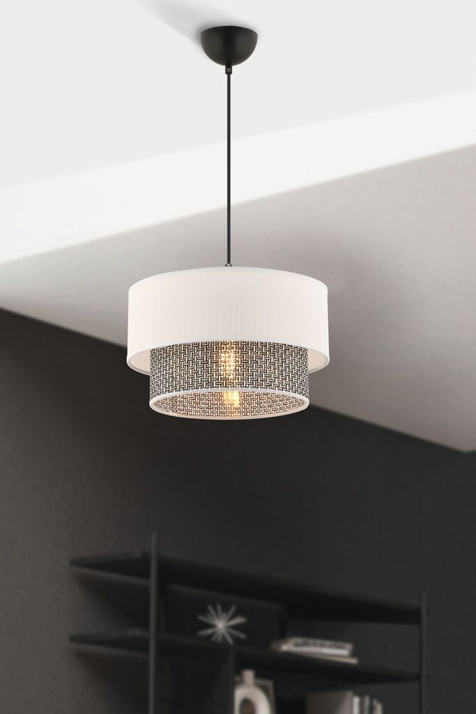 Opviq Luster Echo, 30x30 см, бело-црно