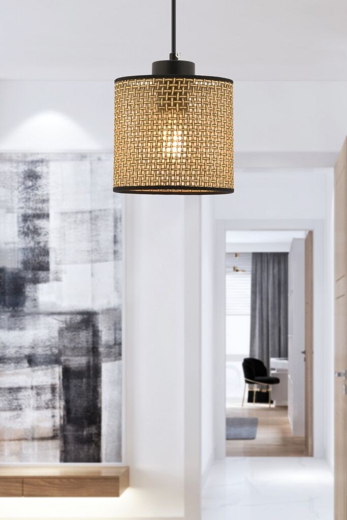 Opviq Luster Balance, 15 см x 15 см, беж-црна