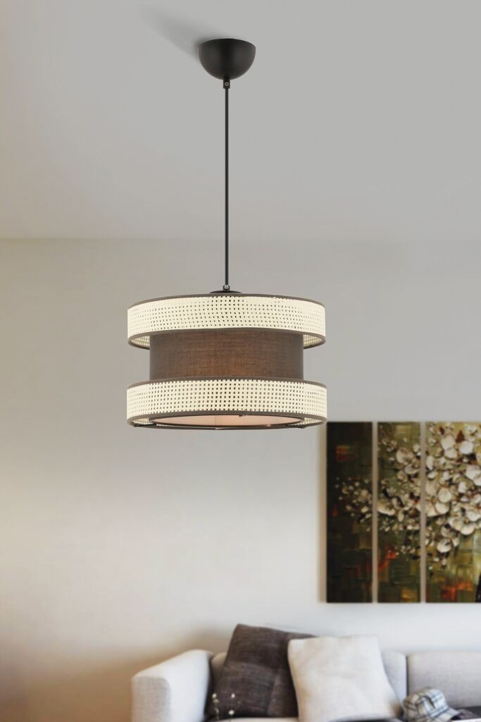 Opviq Luster Halo, 40x40 см, антрацит-бела