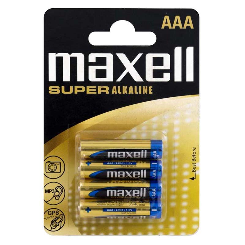Maxell Батерија - super alkaline ААА / 1.5V