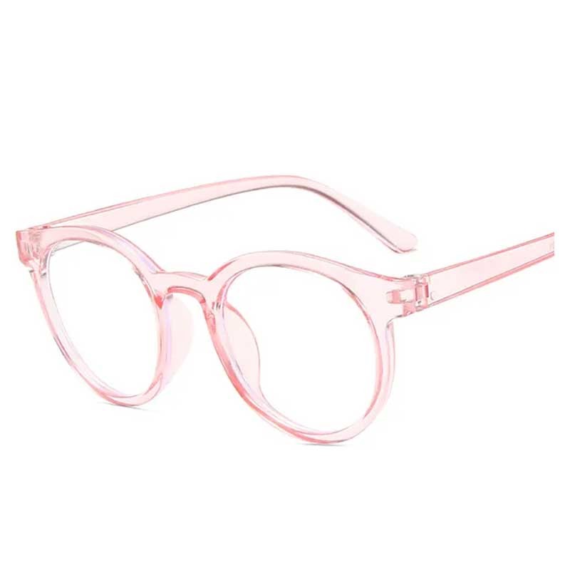 Детски заштитни очила за компјутер - Провидно розева