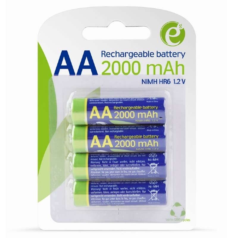 Energenie Батерија со полнење - АА 2000mAh / 1.2V