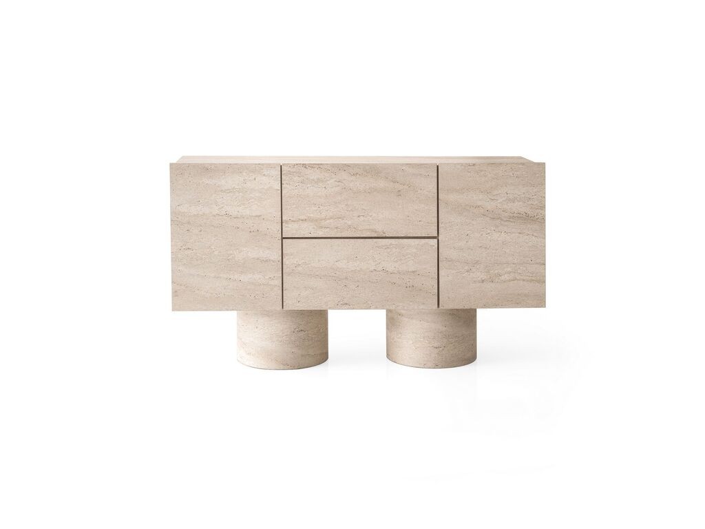 Конзолна маса Hanah Home H.Konsol-6001, 150x87x42 см, беж