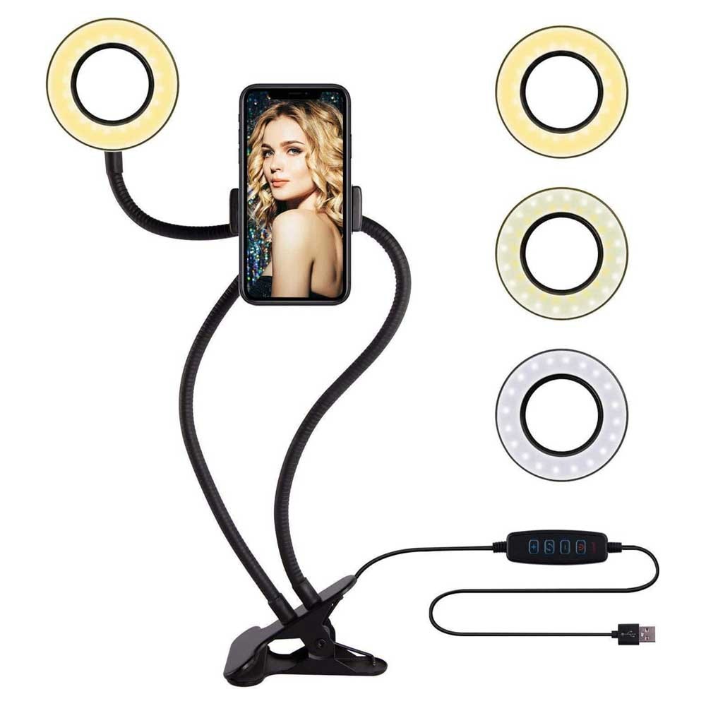 Флексибилна кружна лед светилка - Professional Live Stream