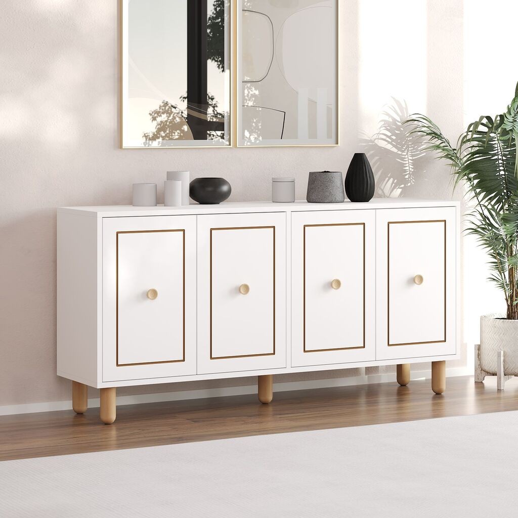 Hanah Home Console маса Urban, 150x73x36 см, бела