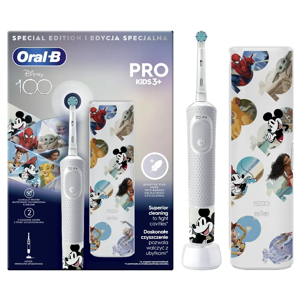 Oral-B Електрична четка за заби за деца Мики, POC