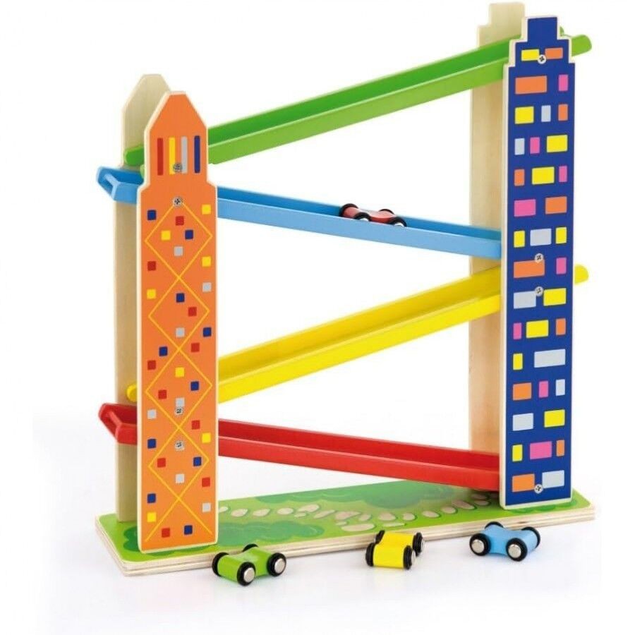 Дрвена писта за колички