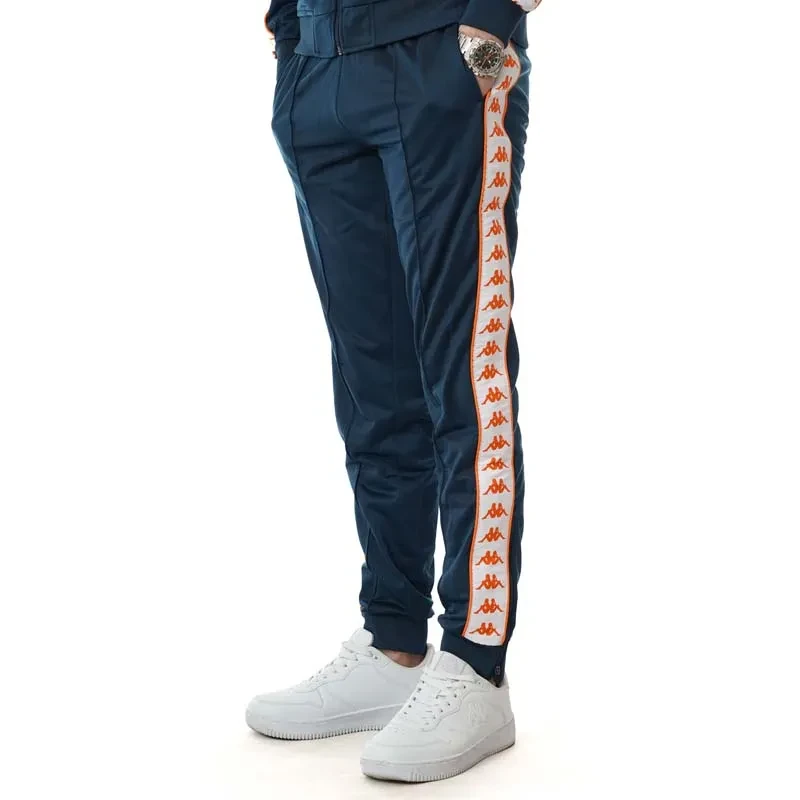 KAPPA машки долни 222 Banda Wrastoria Slim, Teget