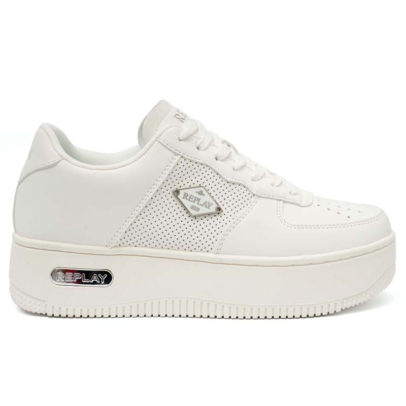 REPLAY Женски патики Epic High, бели