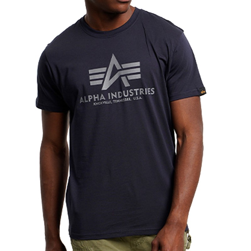 ALPHA INDUSTRIES Машка маичка Basic, Teget