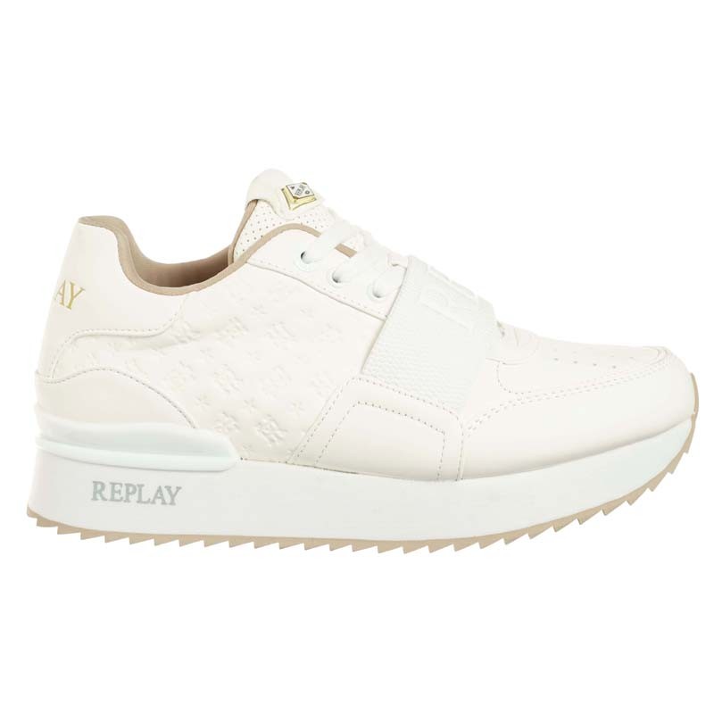 REPLAY Женски патики Penny - Penny Elastic, White