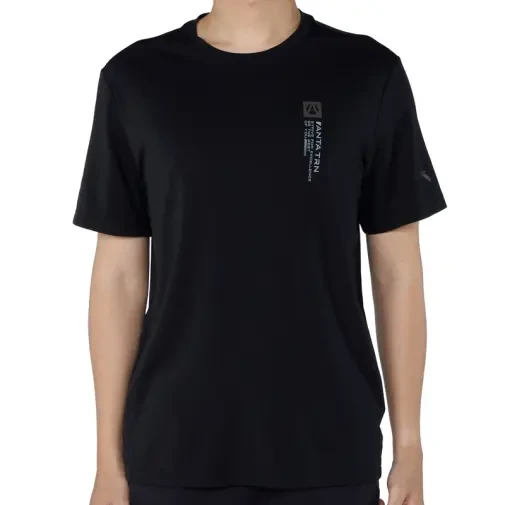 Машка маица Anta, црна, со SS шорцеви