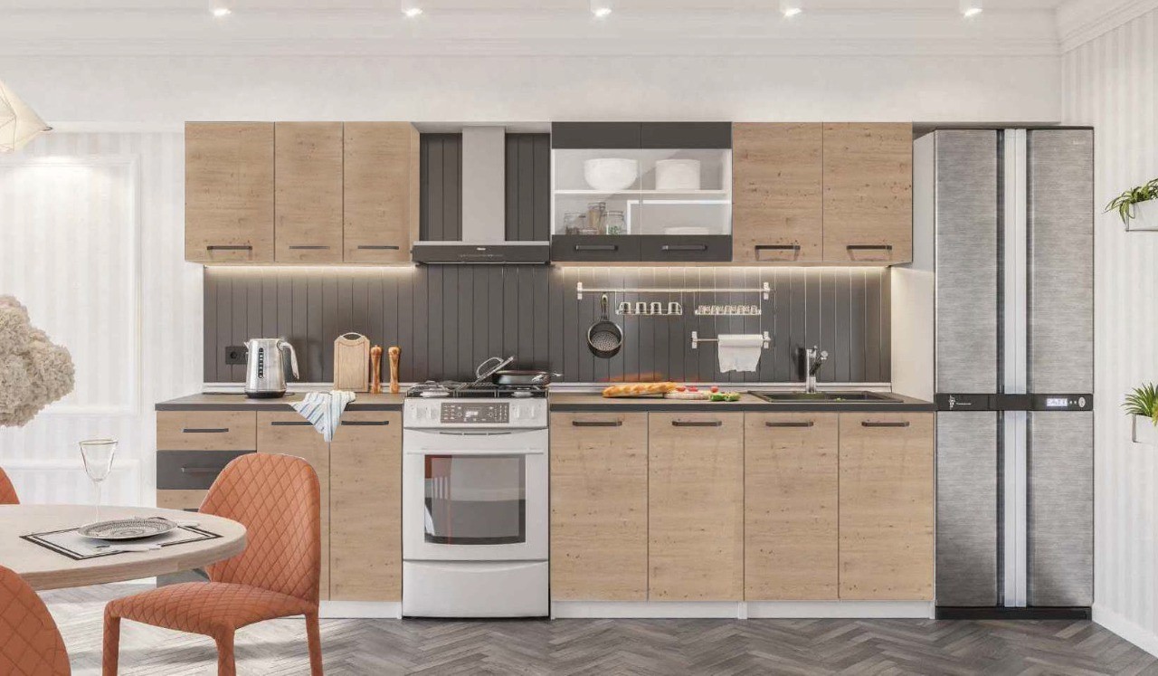 Мебел Ви Кујна блок злата 260 даб артисан