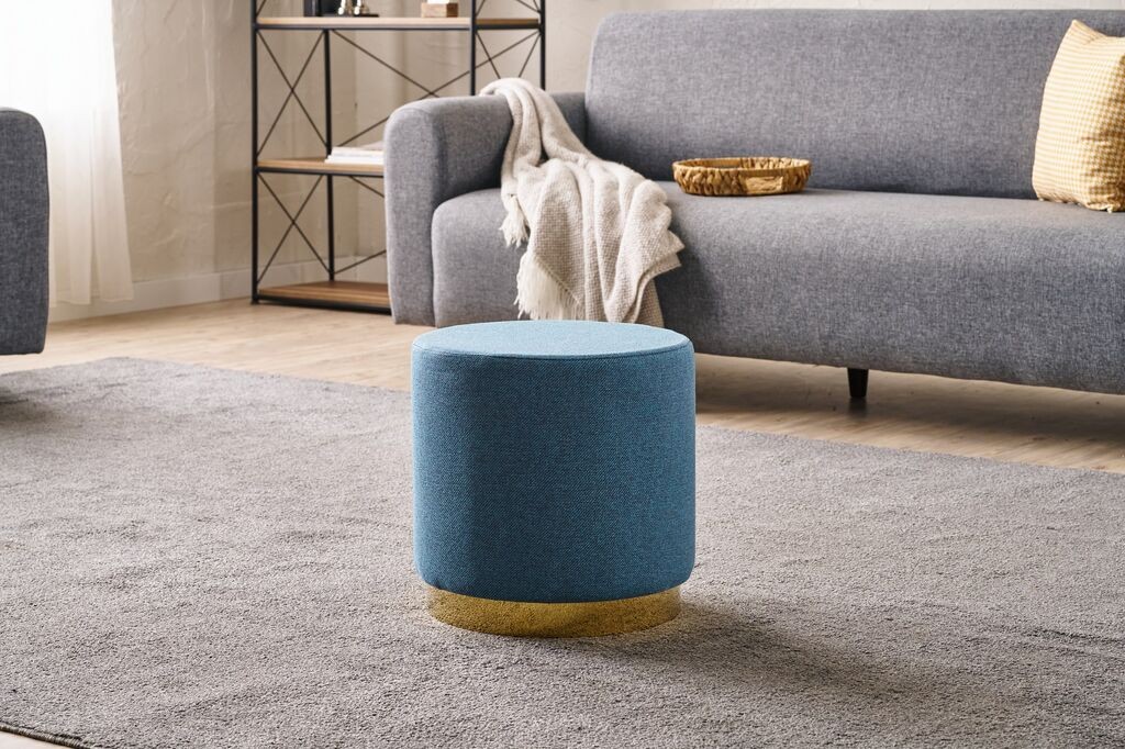 Столици Atelier del Sofa Bodrum, O40x40cm, сини