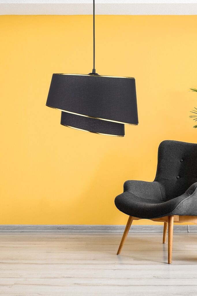 Opviq Luster KS-2002, Висина на капачето: 21 см, IP20, кафеаво-златна боја