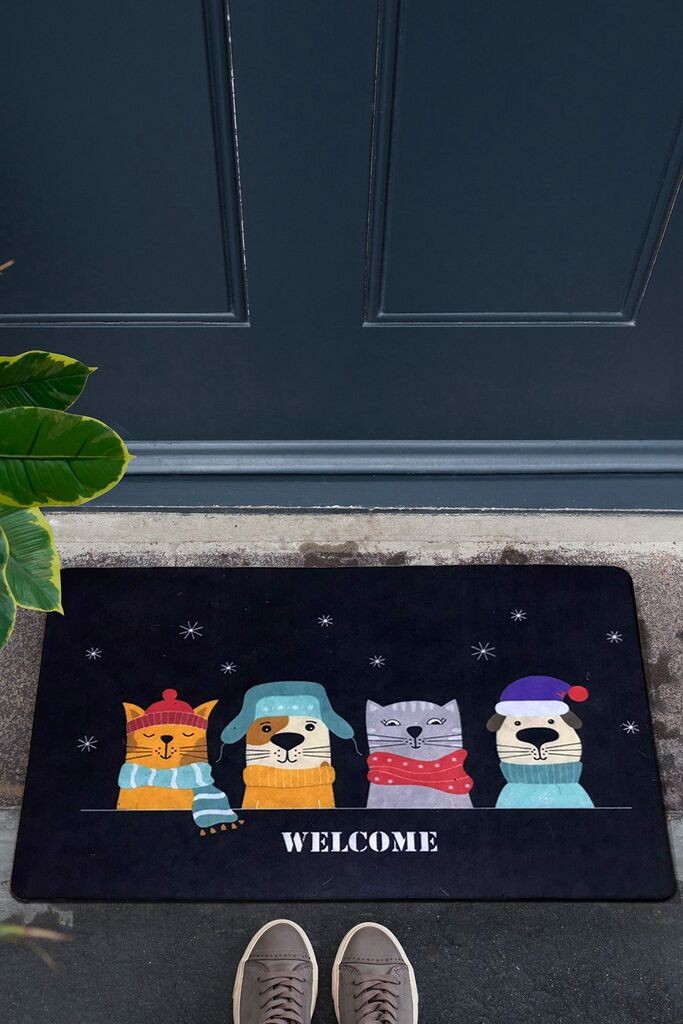 Conceptum Hypnose Doormat симпатична, 40x60 cm, Шарена