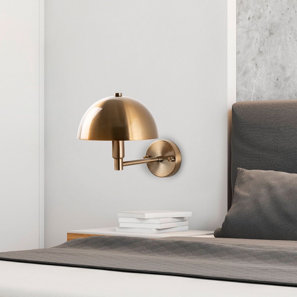 Opviq dzидна светилка Togg-14836, 20x29x24cm, IP20, златна боја