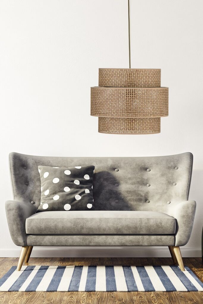 Opviq Luster KS-2017, 30 см, IP20, кафеава