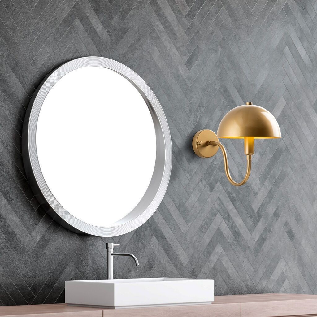 Opviq dzидна светилка Togg-14828, 20x35x27cm, IP20, златна боја