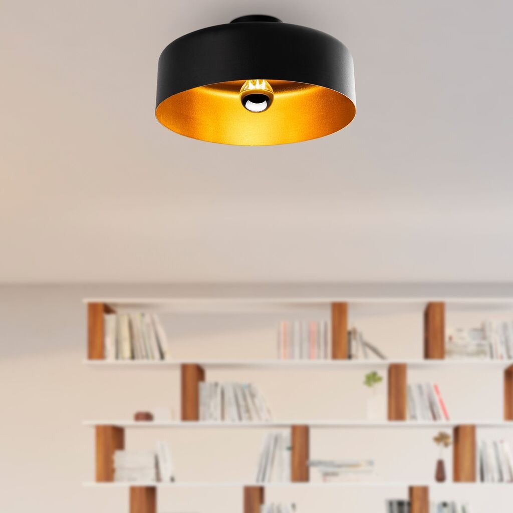 Opviq Luster Vesta-15075, 35x35x18 см, IP20, црна