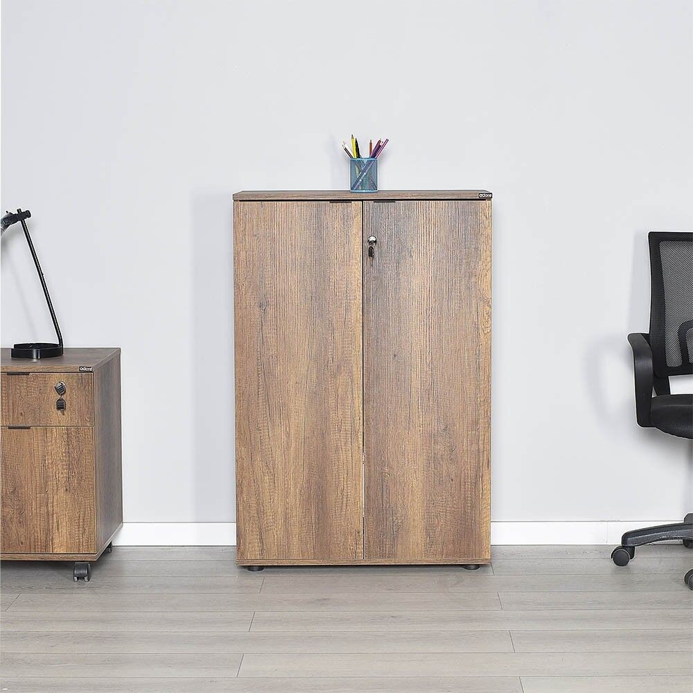 Полица за книги Hanah Home Rkt-332-Oo-1, 72x34x109 см, кафеава