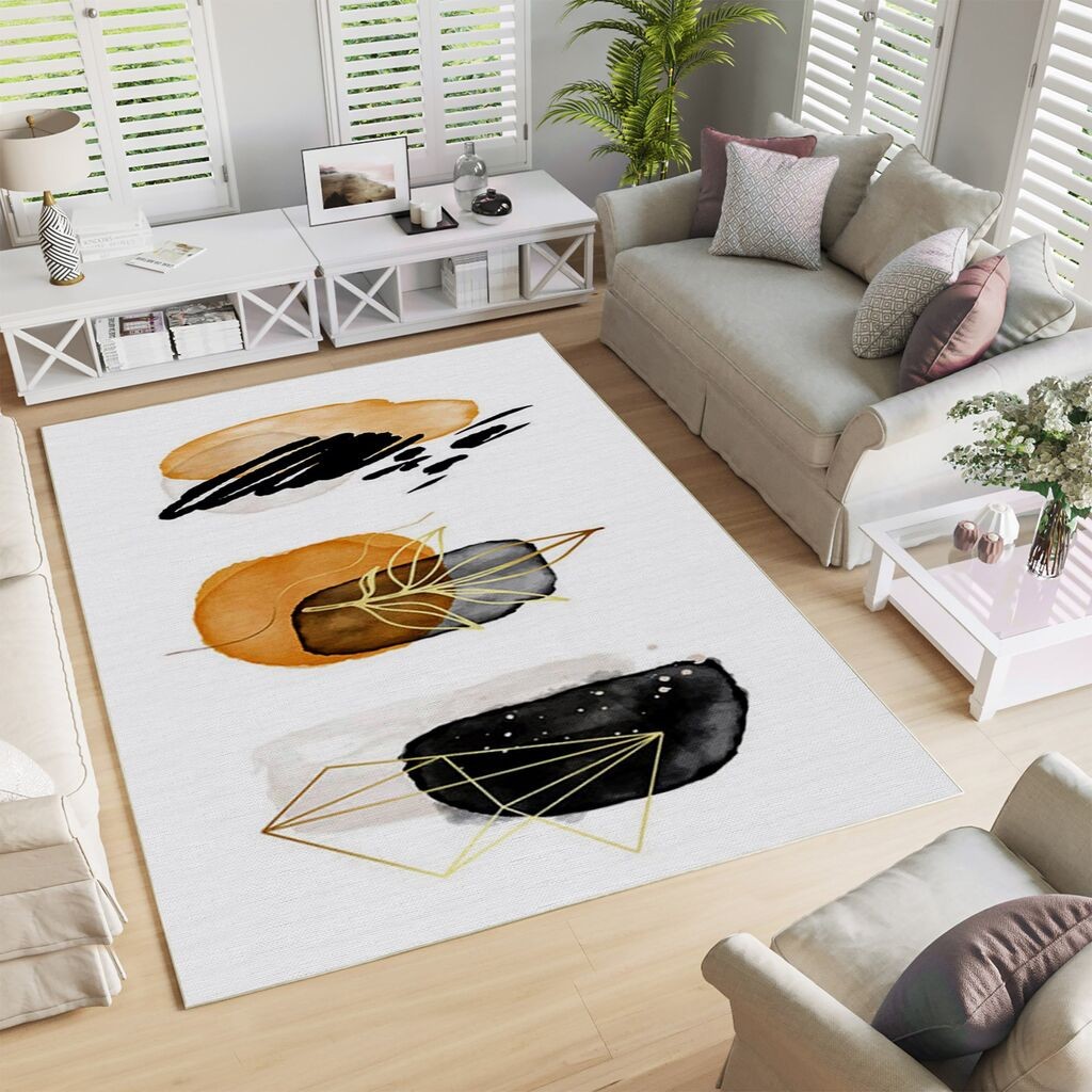 Conceptum Hypnose тепих Woopamuk330, 100x200cm, бела