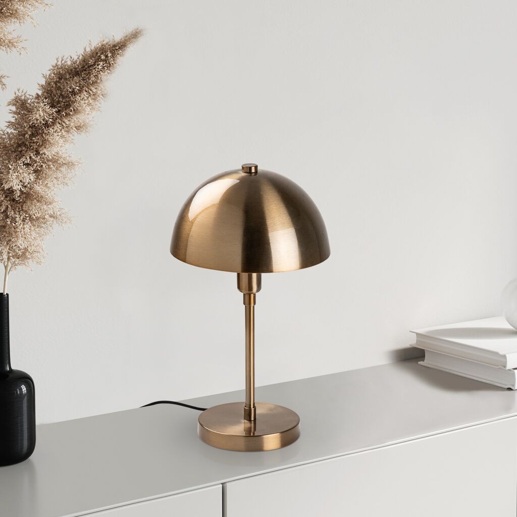 Столна ламба Opviq Togg-14806, 20x20x35 см, IP20, златна боја