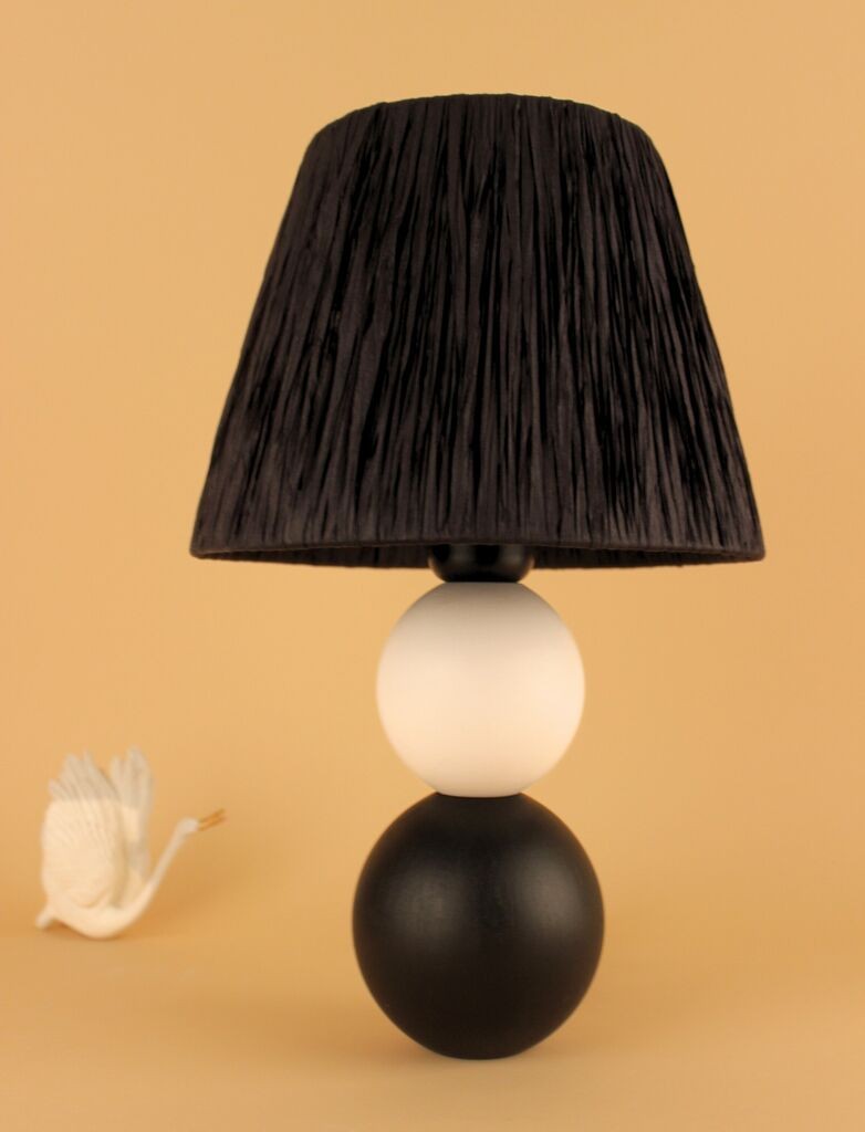 Столна ламба Opviq YL618, O25,19 см, IP20, крем-црна