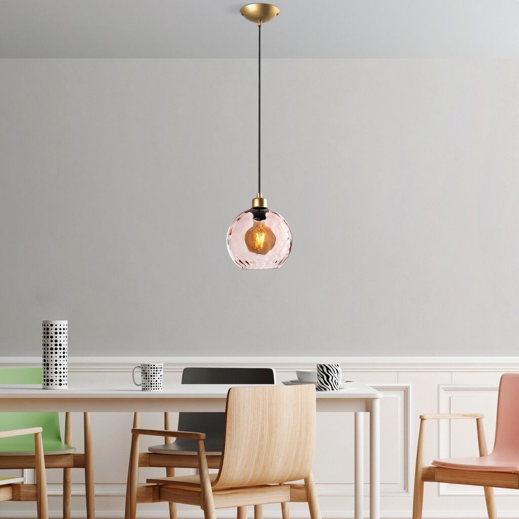 Opviq Luster Benek-20-14313, 20x20x120, IP20, златно-розова боја