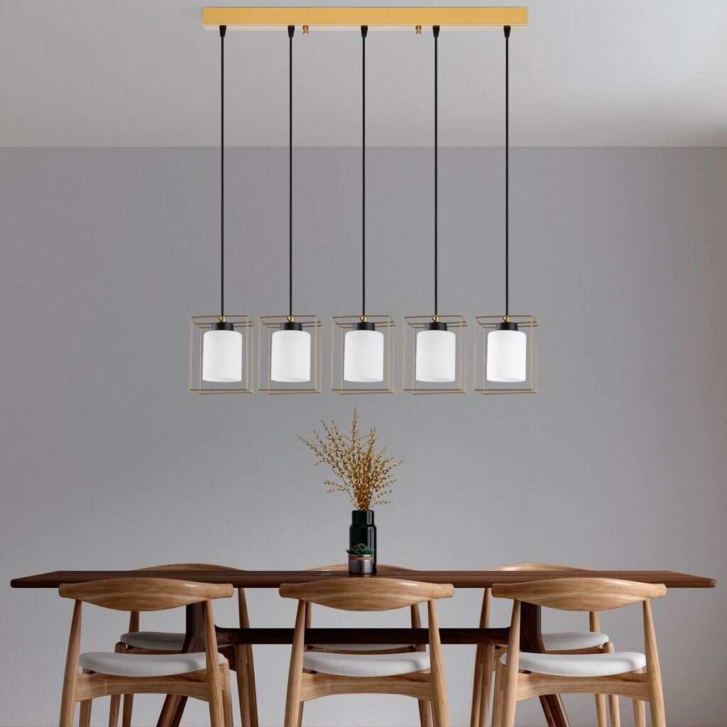 Opviq Luster Swank-702-10, 85x15x113cm, IP20, златно-бели бои