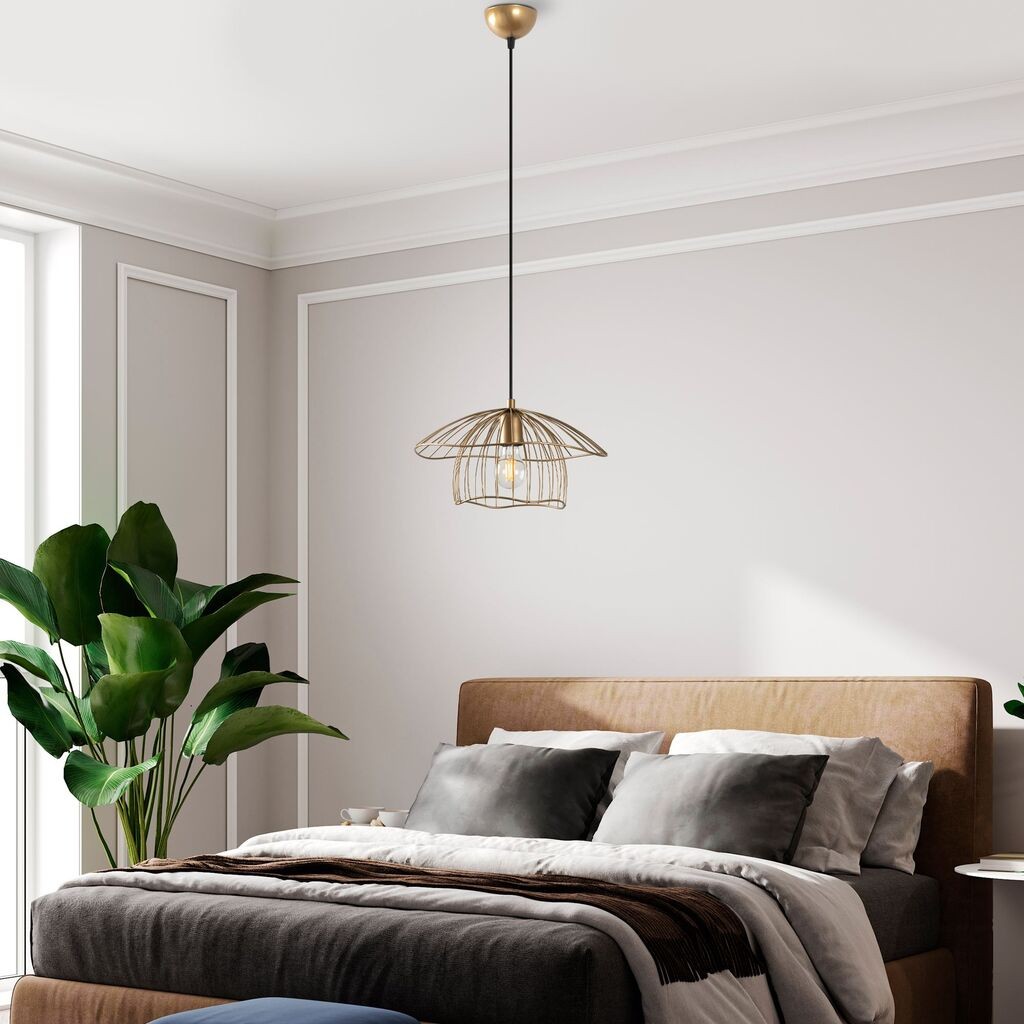 Opviq Luster Mantar-6503, 68x68x112 см, IP20, Златна