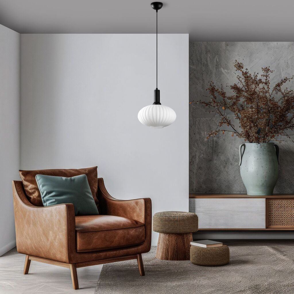 Opviq Luster Asker-15182, 30x30x118 см, IP20, бело-црна