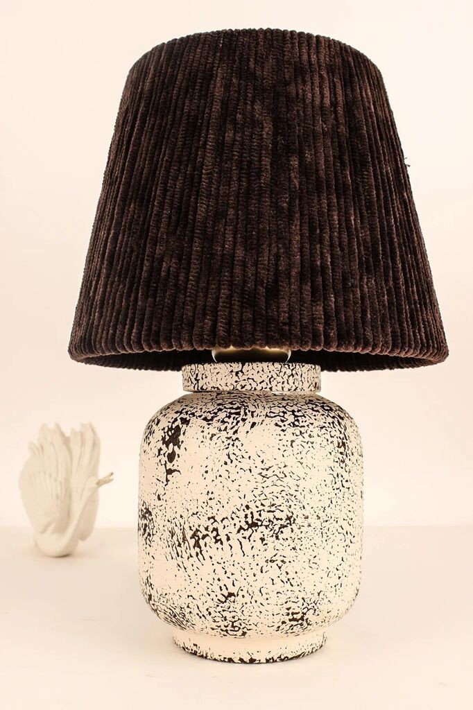 Столна ламба Opviq YL646, 20x20x40 см, IP20, Крем-кафеава