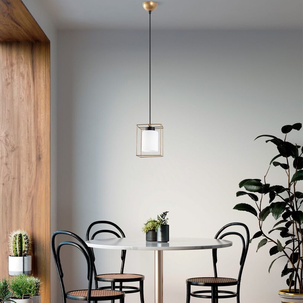 Opviq Luster Swank-702-6, O15, 17cm, IP20, бело-златна боја