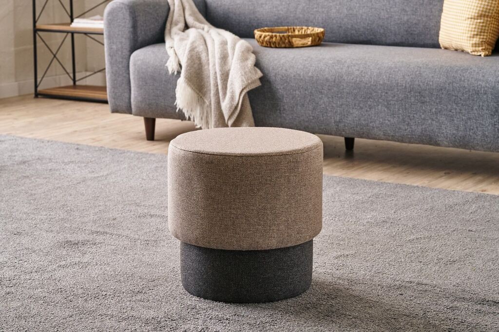 Столици Atelier del Sofa Patara, O40x40cm, кафеави