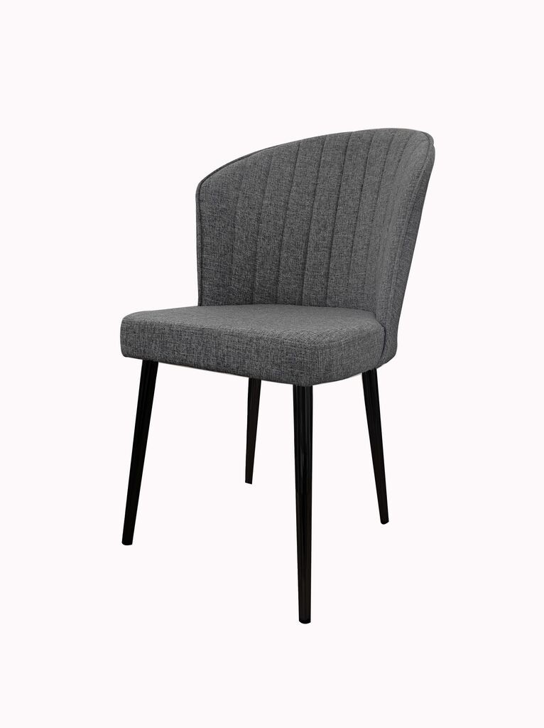 Комплет столчиња Hanah Home Rubi, 52x85x42 см, 2 парчиња, сива