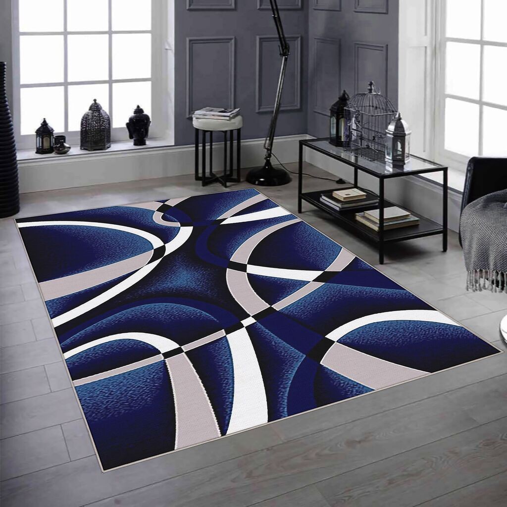 Conceptum Hypnose тепих Woopamuk203, 120x180cm, темно сина