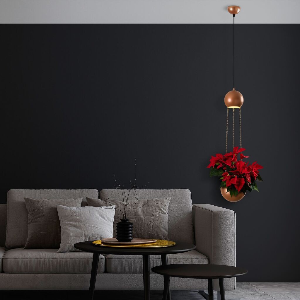 Opviq Luster Verde-15423, 20x20x148 см, IP20, бакарни бои