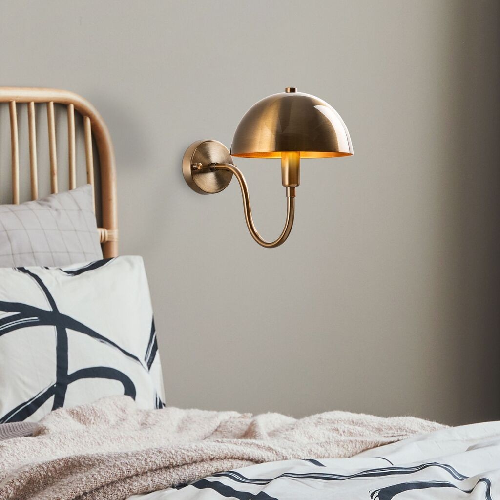 Opviq dzидна светилка Togg-14826, 20x35x27cm, IP20, златна боја