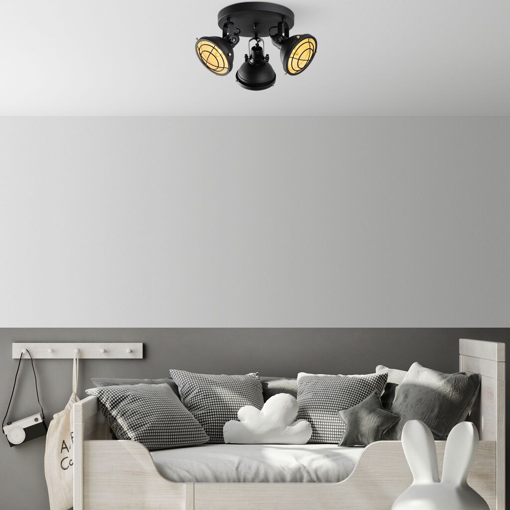 Opviq Luster Spoly-13798, 45 см, IP20, црна