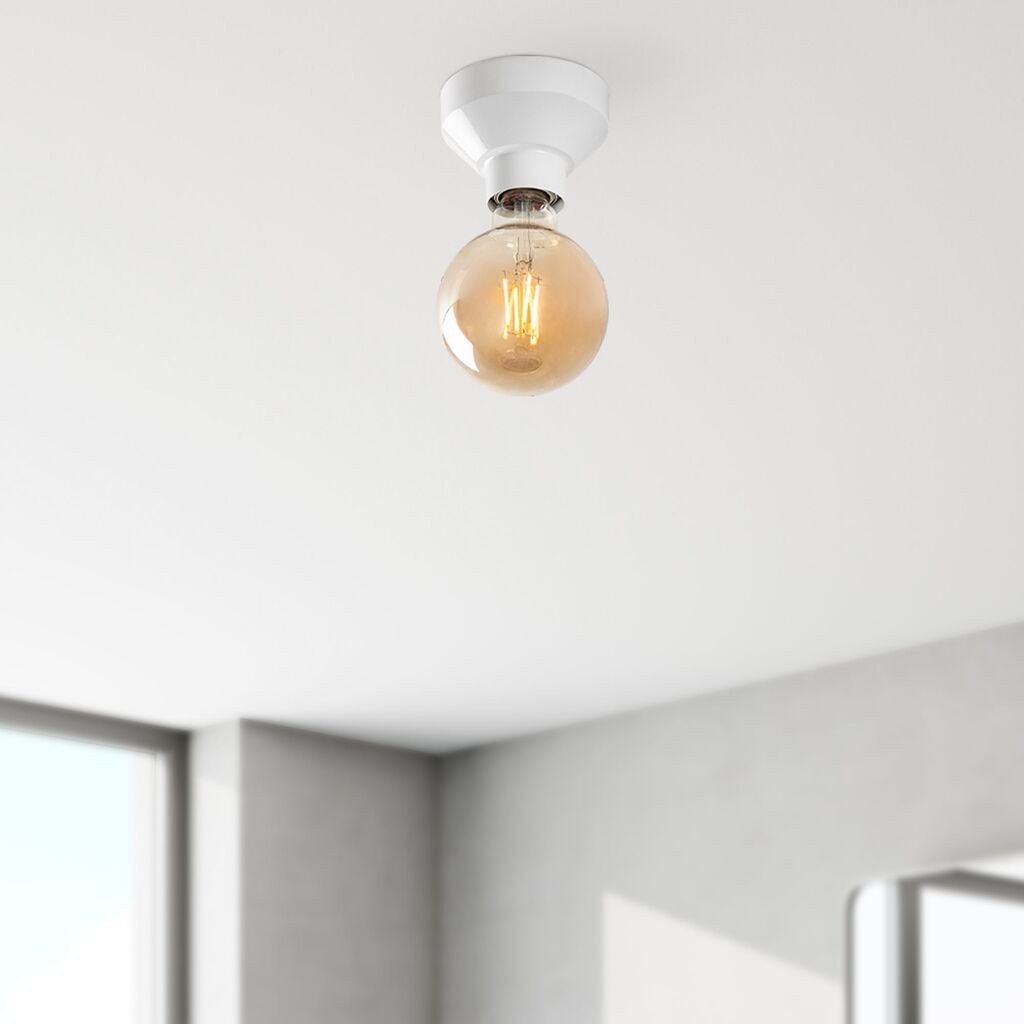 Opviq Luster Spot-14201, 10x10x8 см, IP20, бела