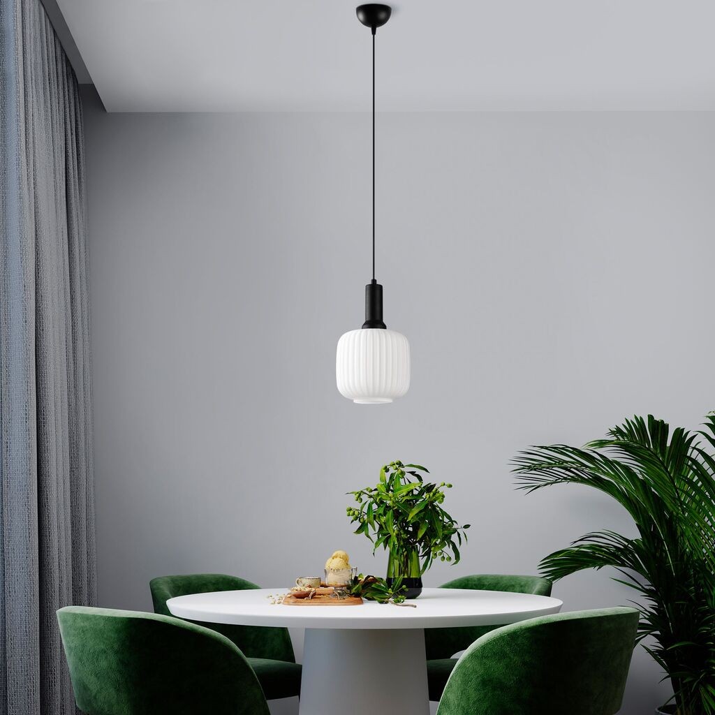 Opviq Luster Asker-15187, 20x20x118cm, IP20, бело-црна